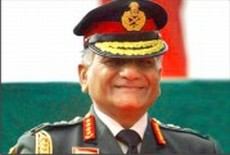 Outgoing chief Gen VK Singh