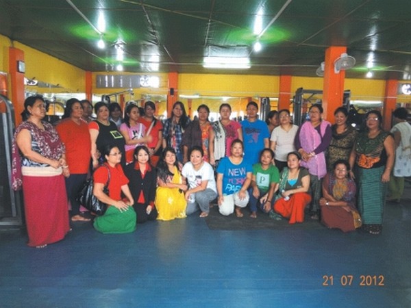Women participants of the AFC 2nd Transformation Challenge 2012 during the preliminary round