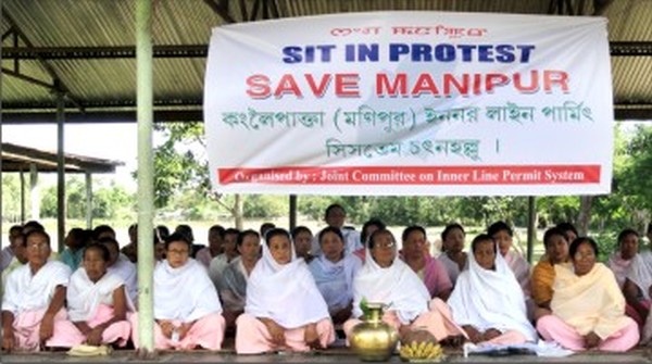 File picture of a protest demanding ILP