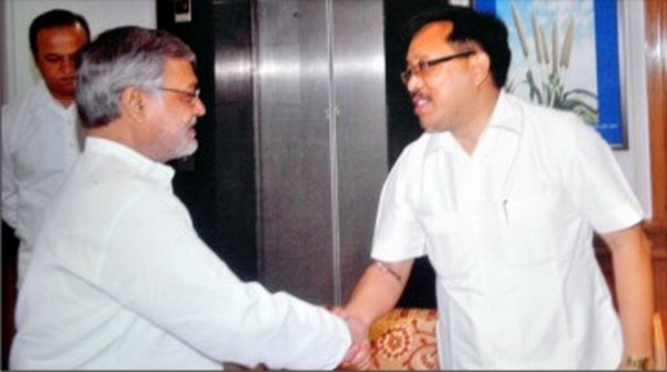 Ratan Kumar with CP Joshi