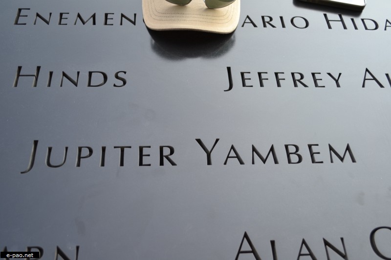 Jupiter Yambem inscribed at the World Trade Center Building ,North 69  at New York City :: September 2012