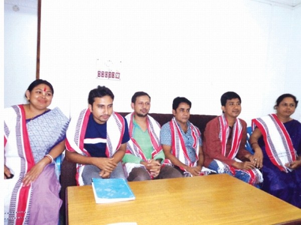 The delegates of an NGO based in Bangladesh who arrived at Imphal on an exposure visit.