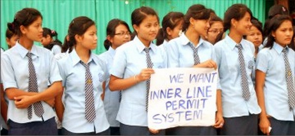 File pic of a demonstration demanding ILPS