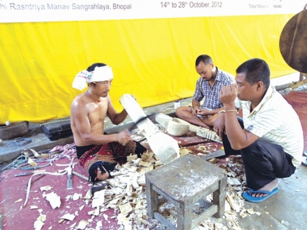  traditional musical instrument fabrication workshop at Sagolband Bijoy Govinda