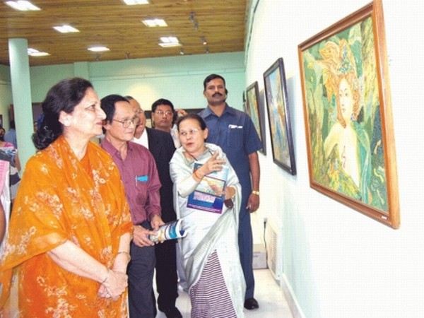 A 4-day long Solo art exhibition titled 'Peace' by S Imobi Sharma on Oct 14 2012