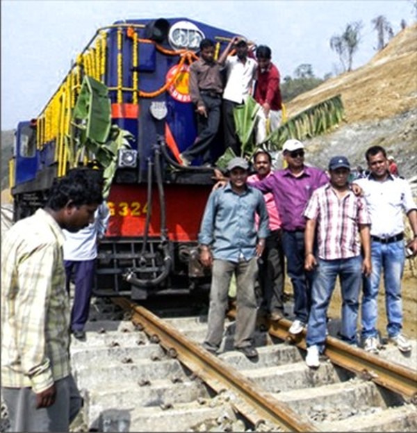 File pic of a trial train run