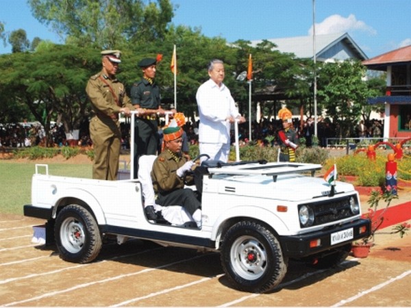 Gaikhangam at the Passing out Parade of 54th batch of Havildars of IRB and Manipur Rifles