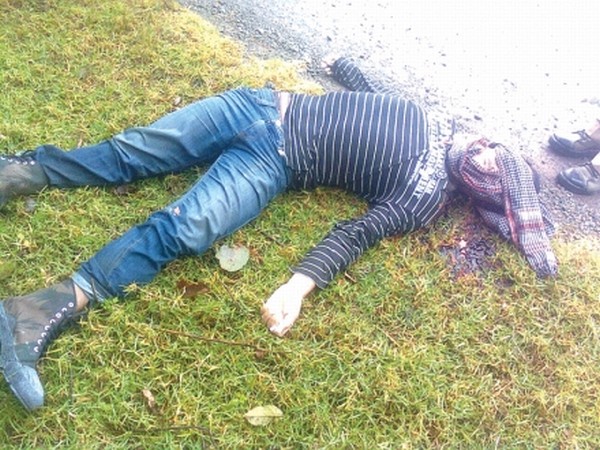 found dead with gunshot wounds on his head by the roadside along National Highway 150