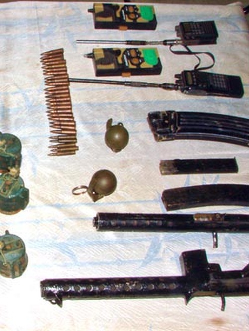 Arms recovered