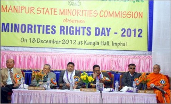 Members seated on the dais during the function
