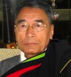  Dr Shurhozelie, President, Naga People's front (NPF)