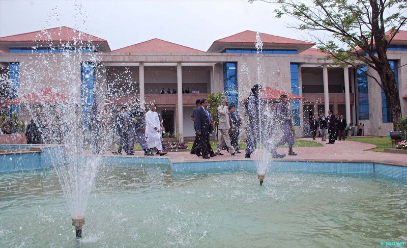 Inauguration of funtioning of the new High Court Complex at Chingmeirong Imphal :: April 07 2012