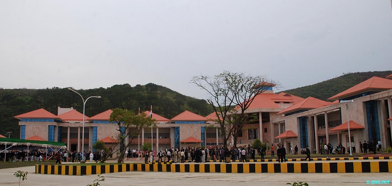 High Court complex, Imphal at Chingmeirong Imphal being inaugurated on April 07 2012