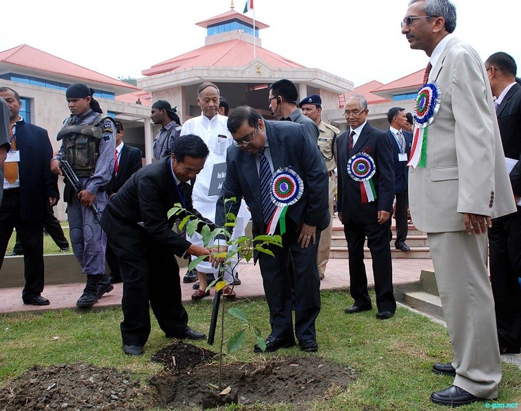 Inauguration of funtioning of the new High Court Complex at Chingmeirong Imphal :: April 07 2012