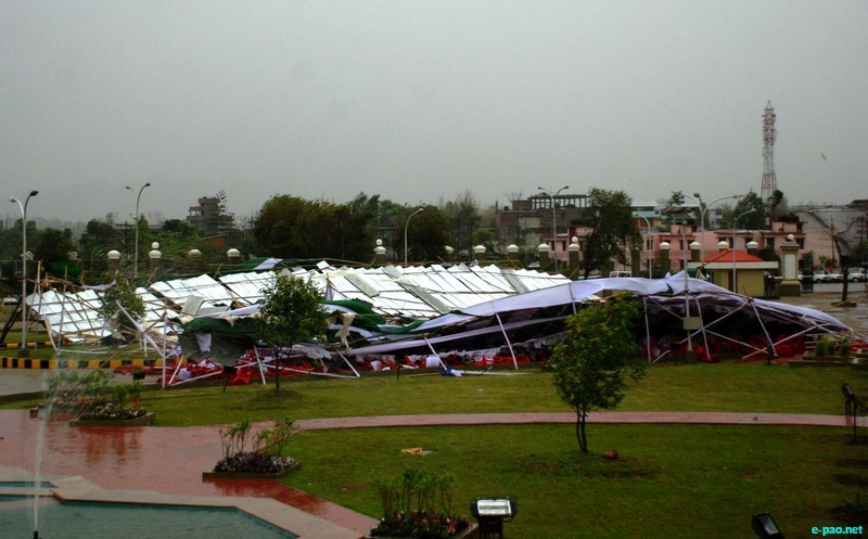 Inauguration of funtioning of the new High Court Complex at Chingmeirong Imphal :: April 07 2012