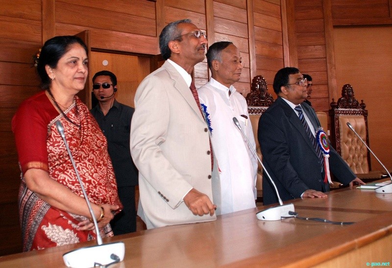 Inauguration of funtioning of the new High Court Complex at Chingmeirong Imphal :: April 07 2012