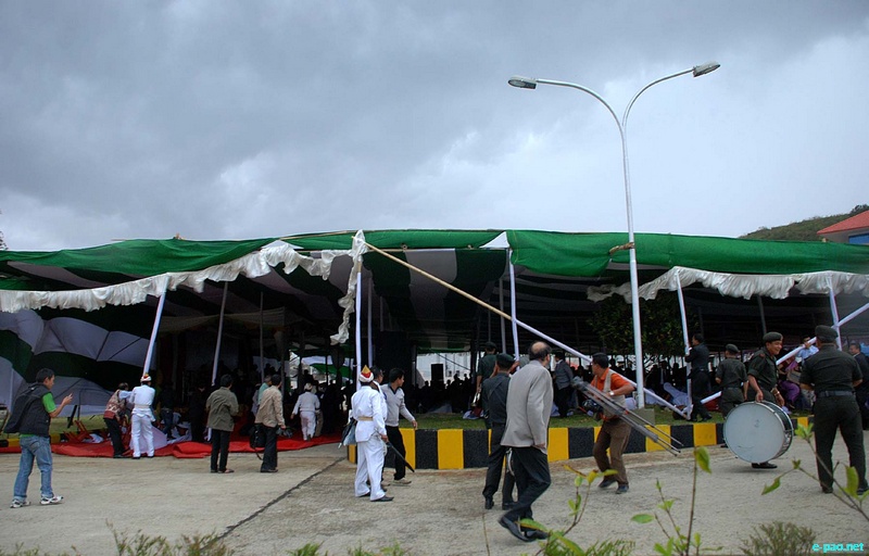 Inauguration of funtioning of the new High Court Complex at Chingmeirong Imphal :: April 07 2012