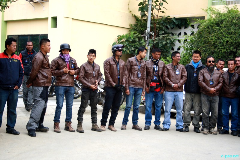 Manipur Sangai Festival 2012 Awareness Campaign Programme by Royal Riders at Imphal Hotel :: 03 November 2012