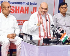 No question of compromising with unity, integrity and territorial boundary of Manipur, assures Amit Shah