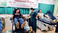 Blood donation camps conducted