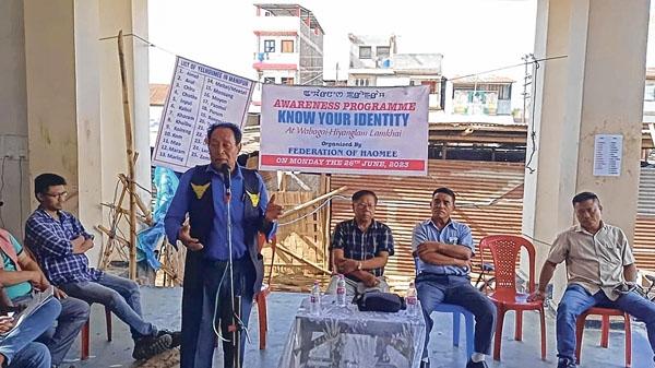'Know Your Identity' campaign continues at Kakching