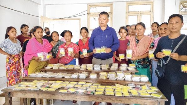DC Thoubal launches 'Yenning Candles' made by relief camp inmates