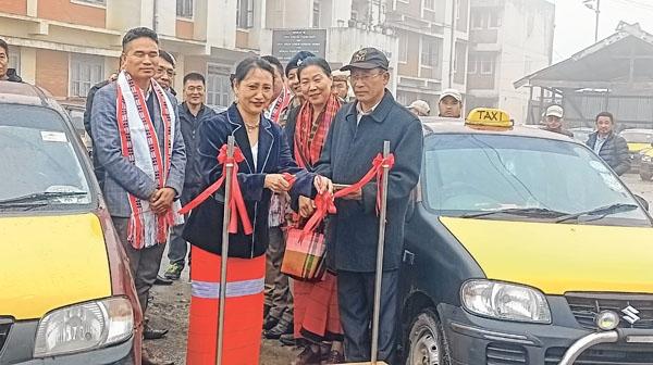 Ukhrul DC launches taxi service