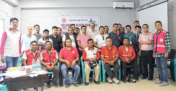 Humanitarian aid extended, blood donation camp held