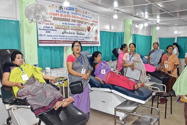 AKSIL, LISAM, SAVI hold voluntary blood donation camp