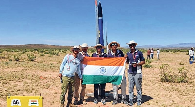 Shining at Spaceport America Cup Spt prodigy leads IIT Bombay Rocket team