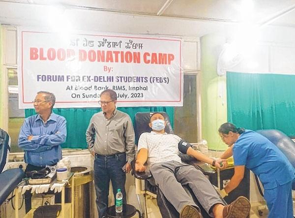 FEDS organises blood donation camp