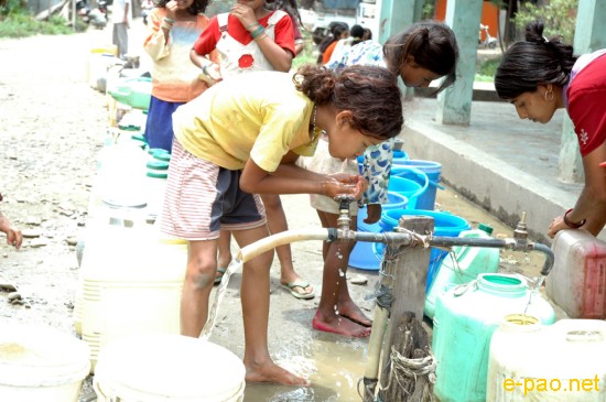 Manipur people face water problem :: June 2008