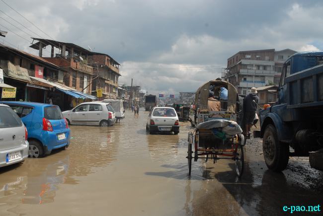 Flood situation in Imphal East District :: October 10 2010