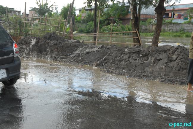 Flood situation in Imphal East District :: October 10 2010