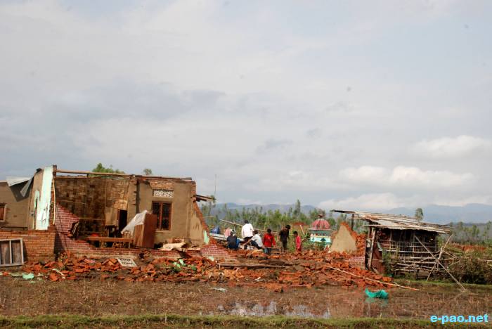 Destruction from Storm at Charangpat :: April 2010