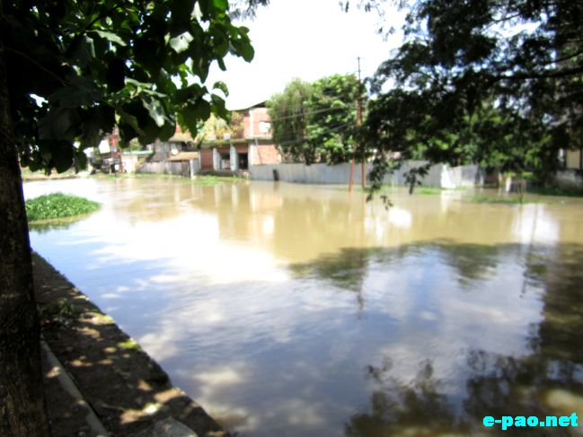 Flood in Imphal Valley :: Mid July 2011
