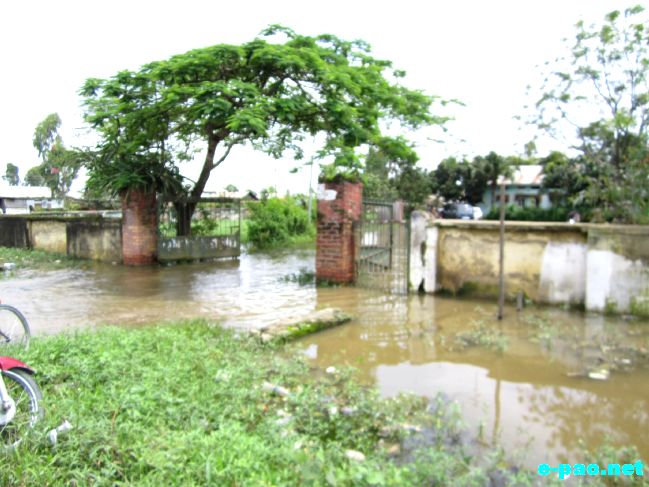 Flood in Imphal Valley :: Mid July 2011