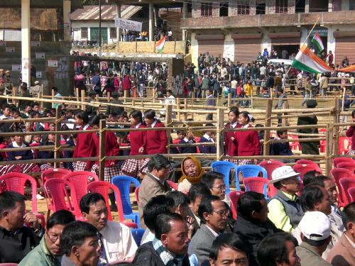Election 2007 :: PM's Tamenglong visit - February 18, 2007