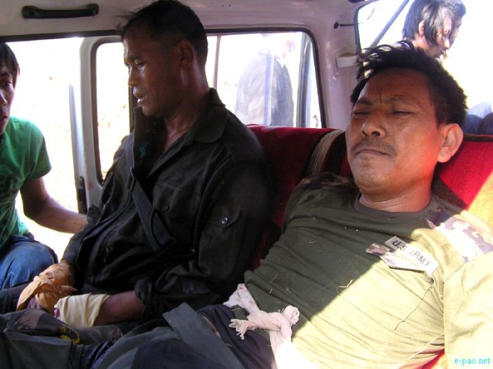 Ambush on Wungnaoshang Keishing's convoy at Riha, Litan :: 15 April 2011