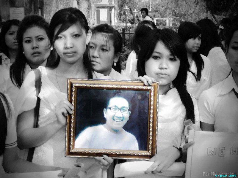 Justice for Loitam Richard : Demonstration at Dehradun :: 03 May 2012