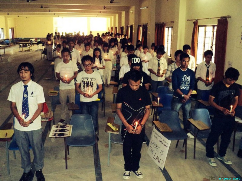 Justice for Loitam Richard : Demonstration at Dehradun :: 03 May 2012