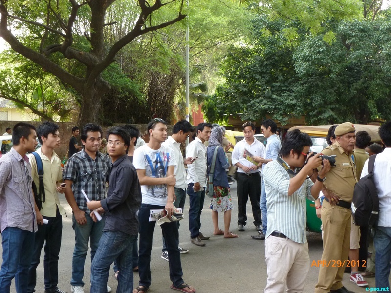 Justice for Loitam Richard : Demonstration at Delhi :: 29 April 2012