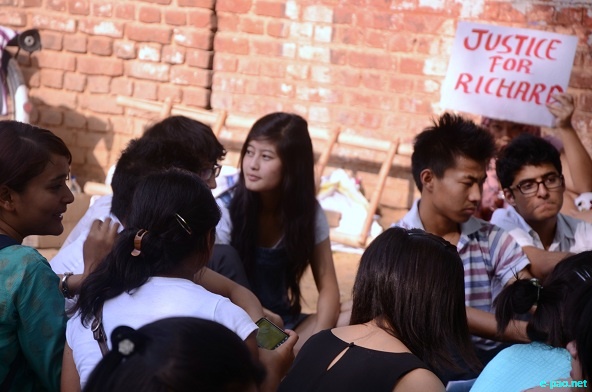 Justice for Loitam Richard : Demonstration at Delhi :: 29 April 2012