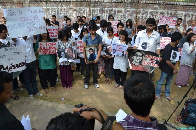 Justice for Loitam Richard Campaign at Jantar Mantar by MSAD