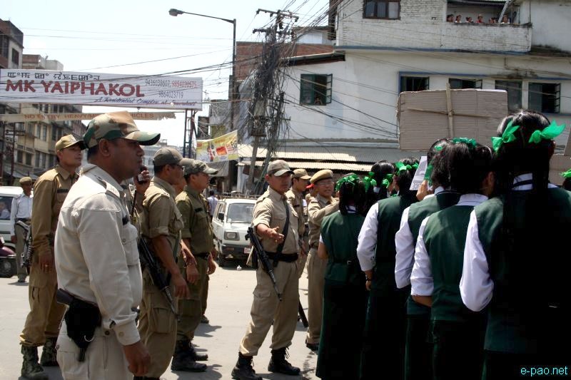 Justice for Loitam Richard : Protest Rally at Imphal :: 07 May 2012