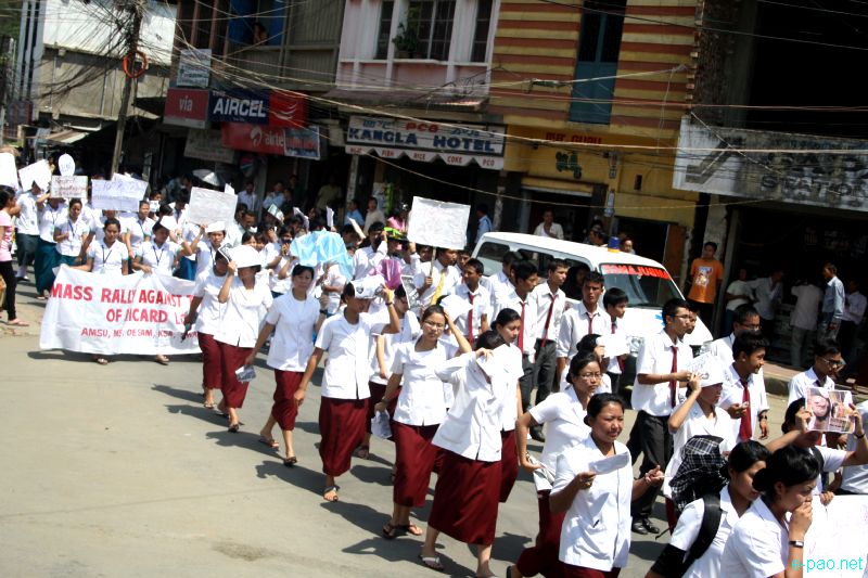 Justice for Loitam Richard : Protest Rally at Imphal :: 07 May 2012