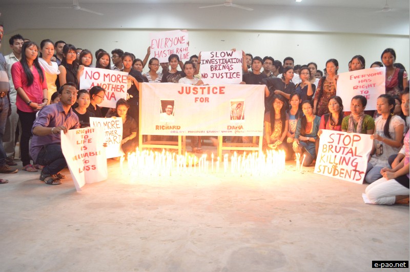 Campaign for Justice for Loitam Richard in Silchar on May 5 2012