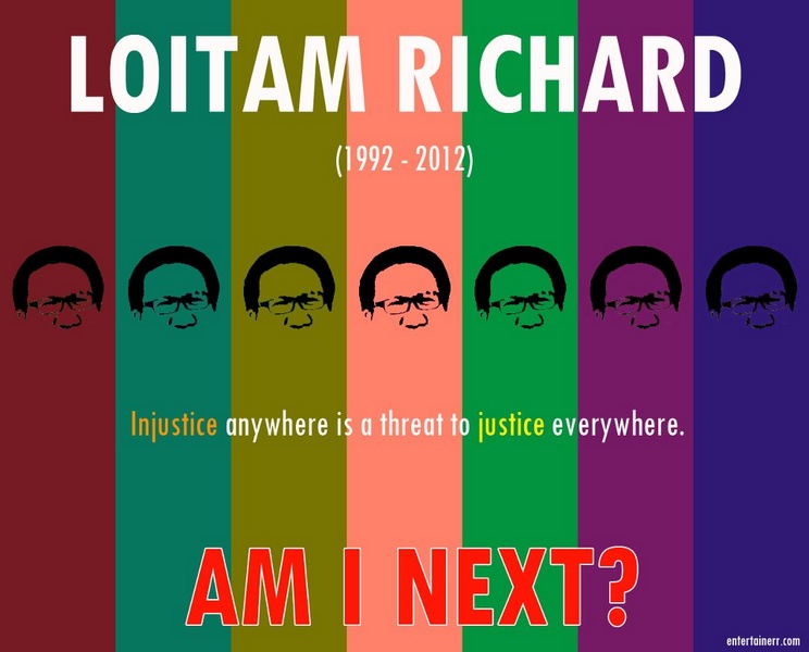 Justice for Richard Loitam :: April  2012