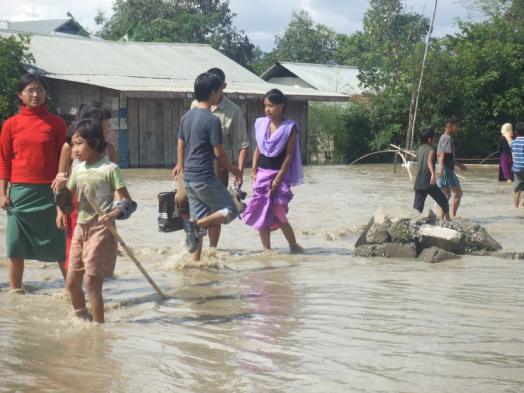 Imphal River Flood :: 20th October 2007