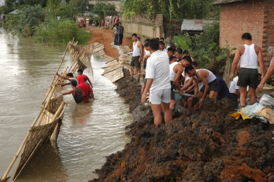 Imphal River Flood :: 18th October 2007